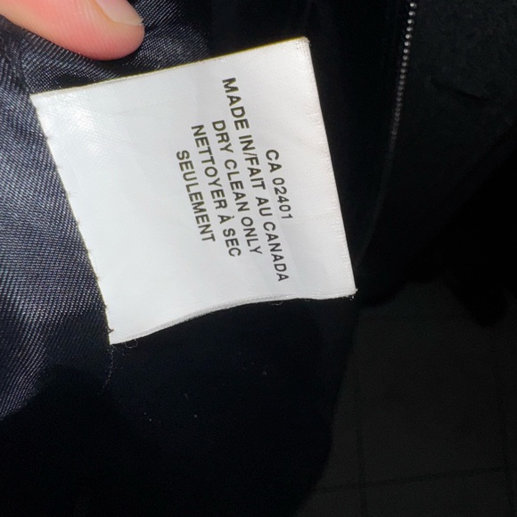 Harry Rosen Virgin Wool-Cashmere Coat - Size 40 - Picture 14 of 14